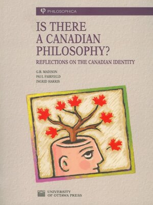 cover image of Is There a Canadian Philosophy?